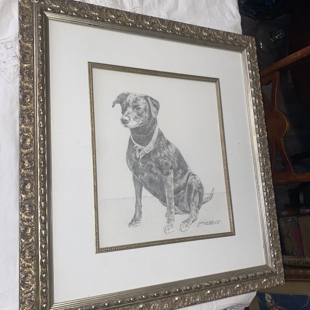Picture and Frame James T Goostree Signed Print
